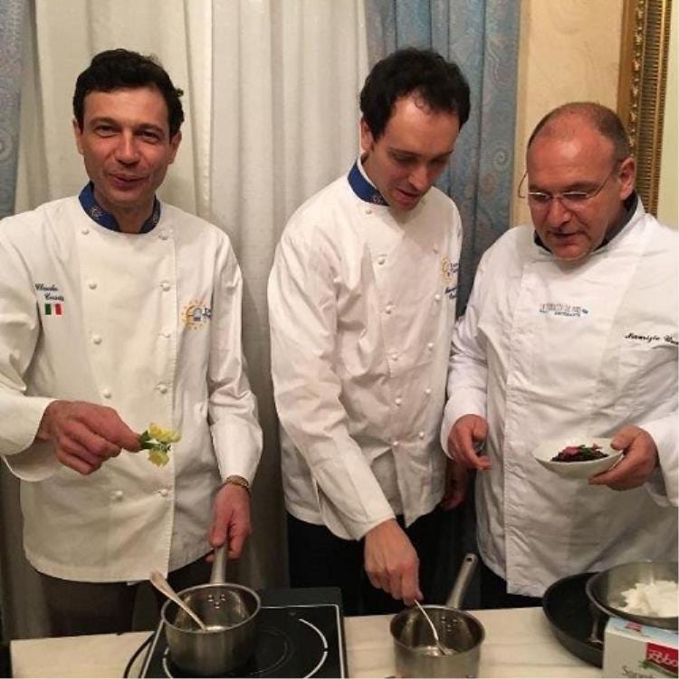 Claudio Ceriotti, Alessandro Circiello e Maurizio Urso